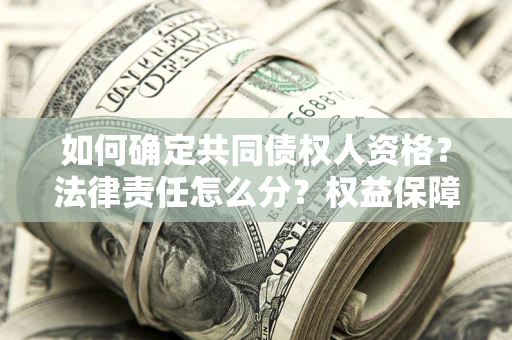 武汉如何确定共同债权人资格？法律责任怎么分？权益保障技巧揭秘！