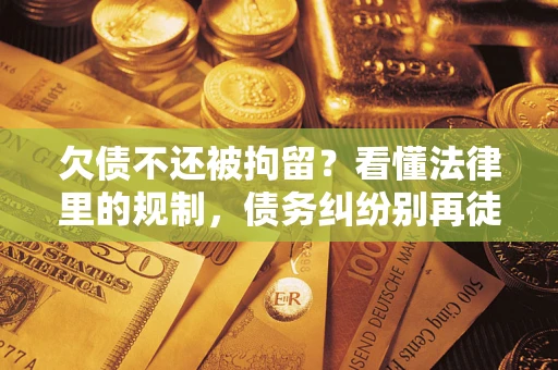 武汉欠债不还被拘留？看懂法律里的规制，债务纠纷别再徒劳奔波