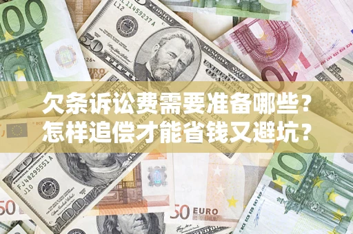 武汉欠条诉讼费需要准备哪些？怎样追偿才能省钱又避坑？