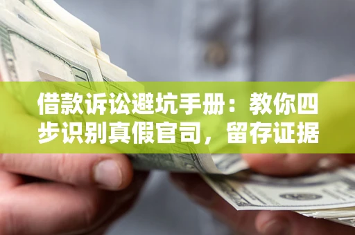 武汉借款诉讼避坑手册：教你四步识别真假官司，留存证据不踩雷