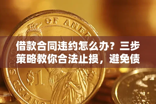 武汉借款合同违约怎么办？三步策略教你合法止损，避免债务危机升级